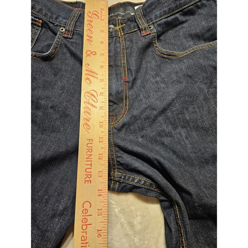 Rocawear Jeans Mens 36 Regular Fit Dark Wash Y2K Hip Hop Denim Pants Flap Pocket